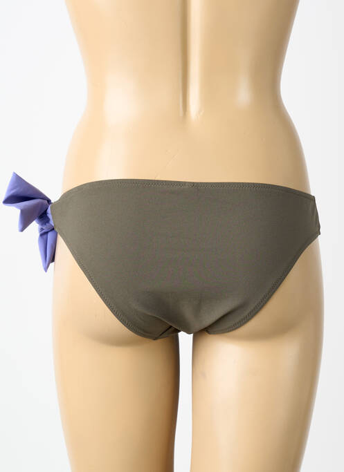 Chiloți de baie verde PRINCESSE TAM-TAM femeie