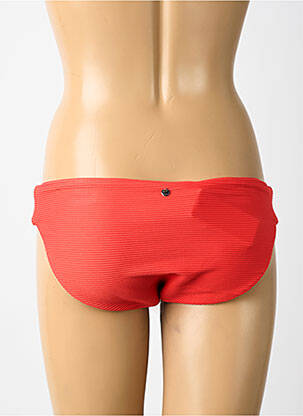Chiloți de baie efect material satinat chiloți portocalie SEAFOLLY femeie