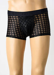 Boxer elasticitate negru LOUISA BRACQ homme