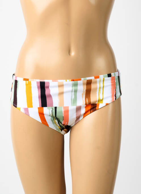 Chiloți de baie alb FREYA femeie