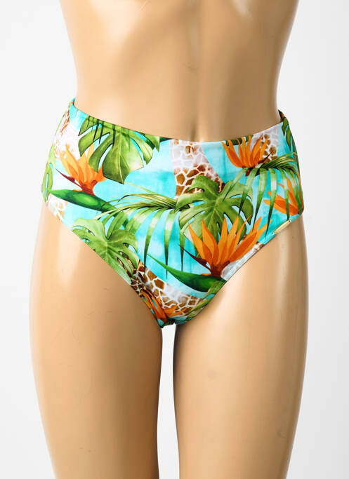 Chiloți de baie albastru GRAIN DE SABLE femeie