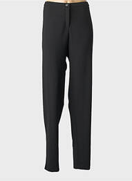 Pantalon drept elasticitate mărime normală negru MERI & ESCA femme