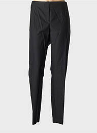 Jegging țesătură poplin mărime normală negru ADELINA BY SCHEITER femme