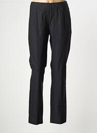 Pantalon drept elasticitate mărime normală negru ADELINA BY SCHEITER femme