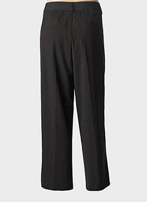 Pantalon 7/8 închidere cu fermoar sub clapetă cu cârlig mărime normală negru CISO femeie