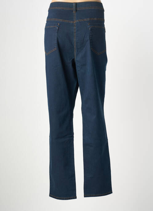 Blugi cu croială dreaptă albastru ADELINA BY SCHEITER femeie