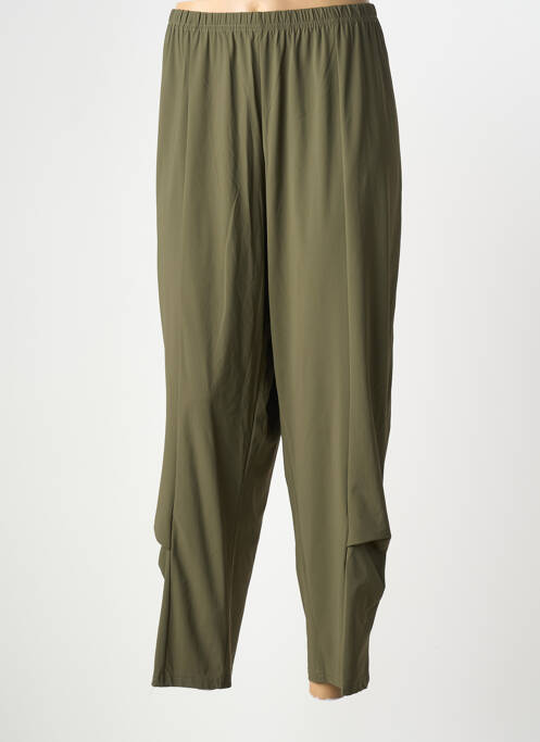 Pantalon drept verde FRANCK ANNA femeie