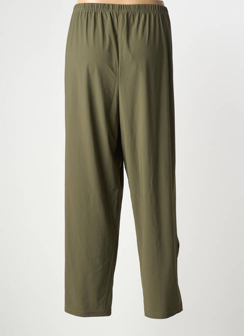 Pantalon drept verde FRANCK ANNA femeie