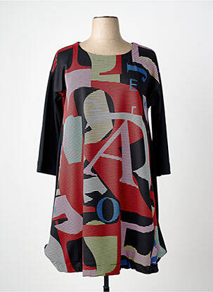 Rochie midi negru FRANCK ANNA femeie