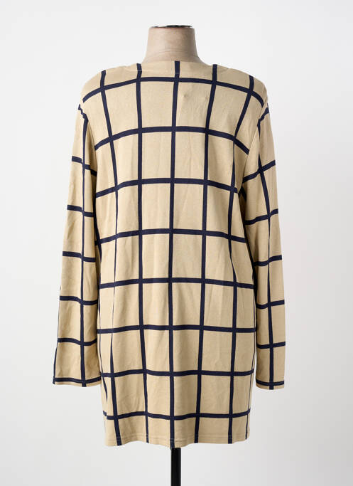 Vestă cu mâneci lungi bej MONA LISA femeie