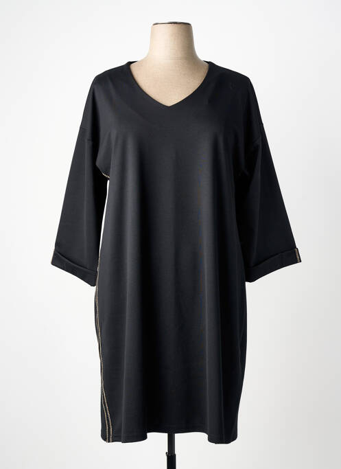 Rochie midi negru FRANCK ANNA femeie