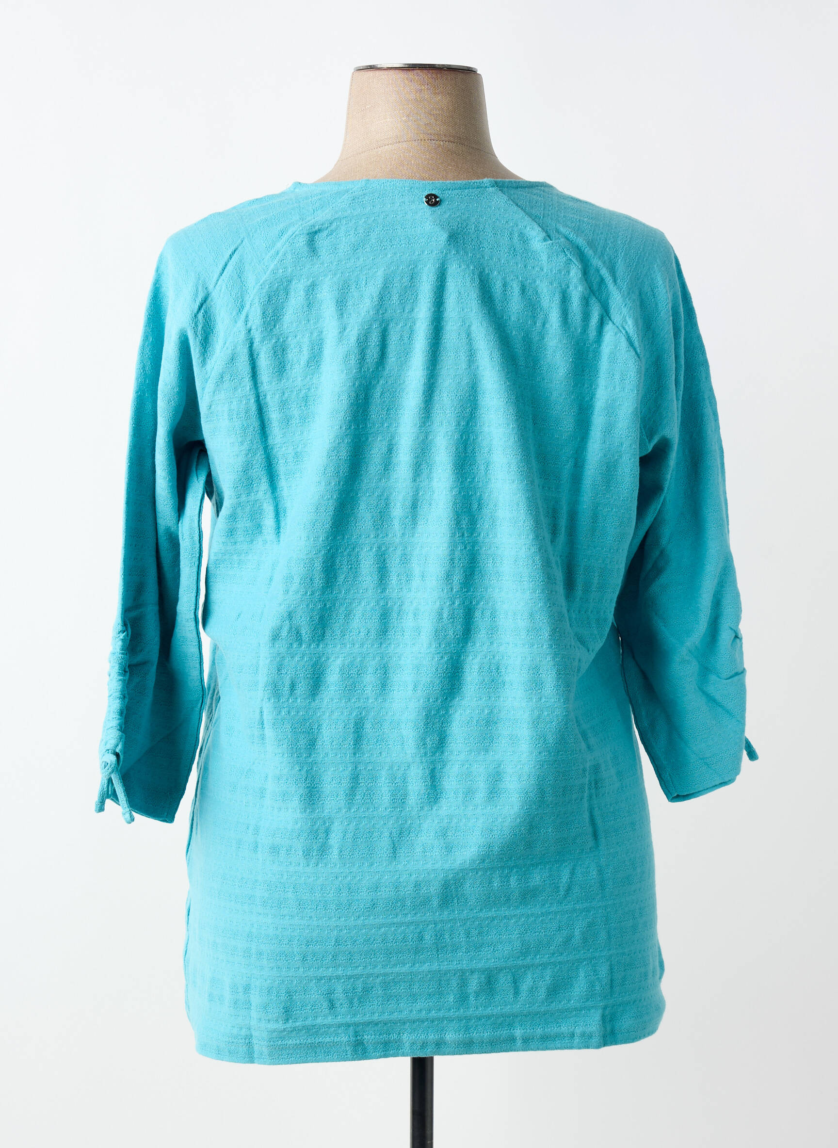 Tricou mâneci 3/4 mâneci 3/4 albastru SHEEGO femeie