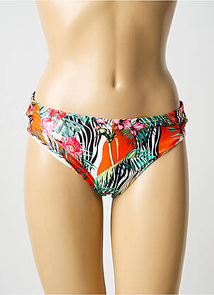 Chiloți de baie imprimeu fantezie chiloți verde LISE CHARMEL femme