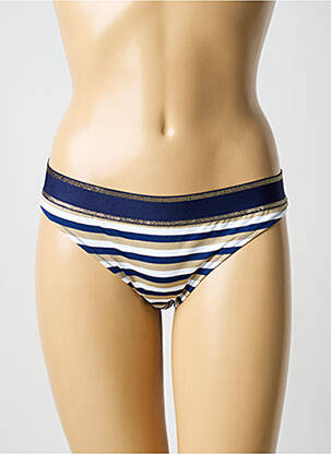 Chiloți de baie imprimeu fantezie chiloți albastru ANTIGEL femme