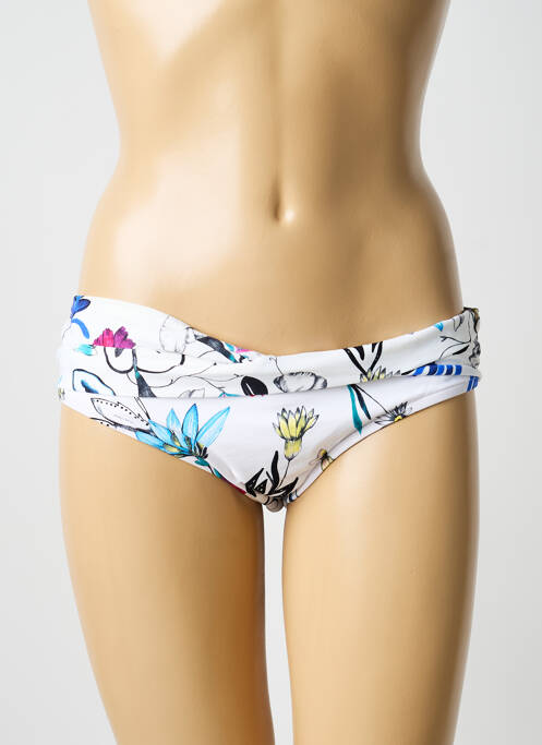 Chiloți de baie alb SEAFOLLY femeie