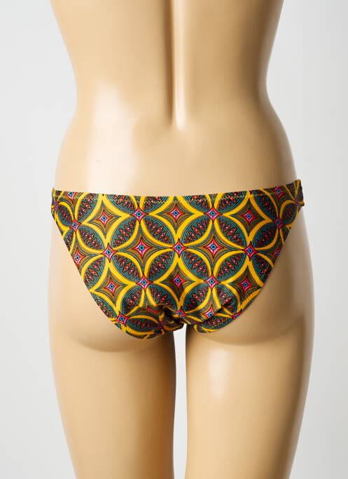 Chiloți de baie galben ANTIGEL femeie