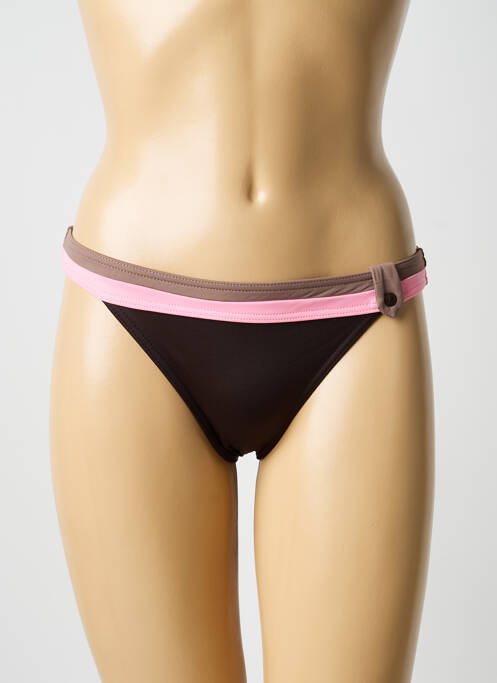 Chiloți de baie maro FREYA femeie