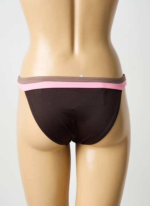 Chiloți de baie maro FREYA femeie