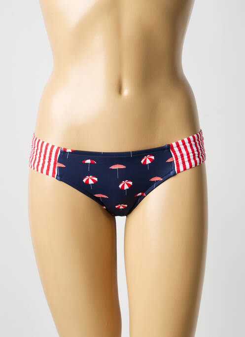 Chiloți de baie albastru SEAFOLLY femeie