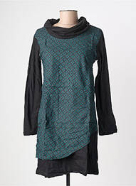 Rochie scurtă mâneci lungi mâneci lungi negru BAMBOO'S femeie