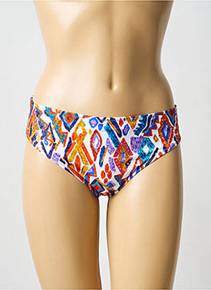 Chiloți de baie imprimeu fantezie chiloți alb ANTIGEL femme
