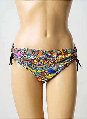 Chiloți de baie imprimeu fantezie chiloți negru ANTIGEL femme