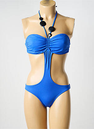 Costum de baie dintr-o singură piesă albastru BLUELOBSTER femeie