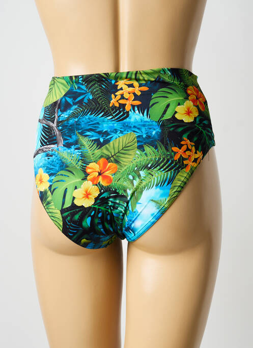 Chiloți de baie verde GRAIN DE SABLE femeie