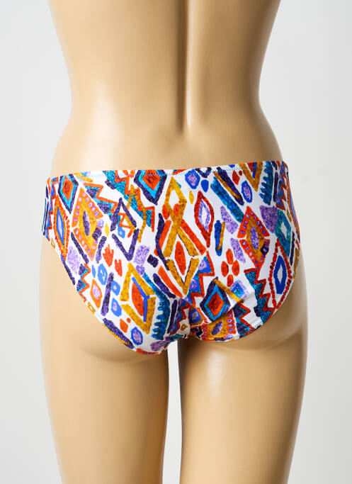 Chiloți de baie alb ANTIGEL femeie