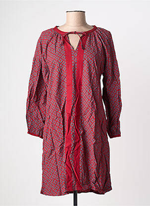 Rochie scurtă mâneci lungi mâneci lungi roșu BAMBOO'S femeie