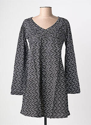 Rochie scurtă mâneci lungi mâneci lungi negru BAMBOO'S femeie