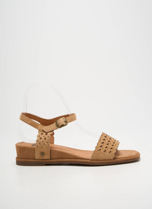 Sandale/Pantofi decupați maro MAM'ZELLE femeie