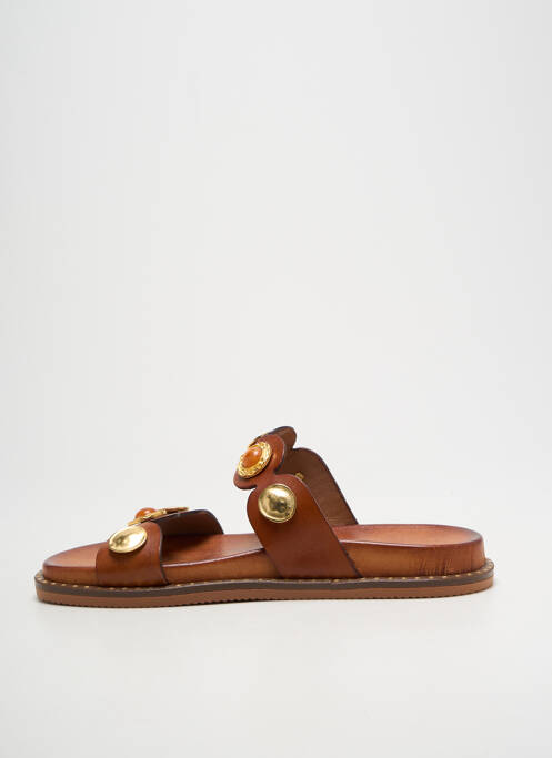 Mulete/Saboți maro KOTRIS femeie