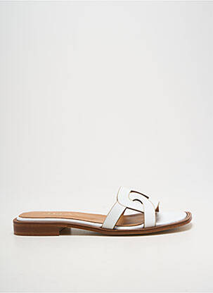 Mulete/Saboți alb JHAY femeie