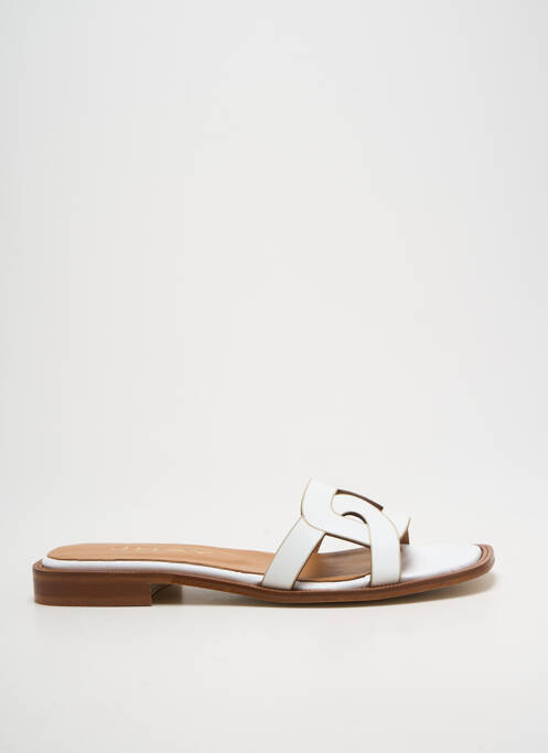 Mulete/Saboți alb JHAY femeie