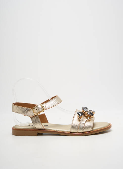 Sandale/Pantofi decupați auriu MYMA femeie