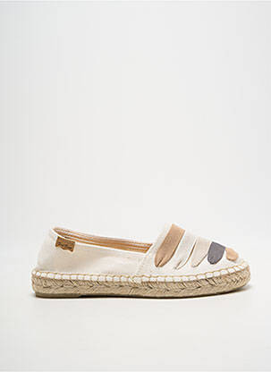 Espadrile vârf rotund toc plat până la 3 cm alb TONI PONS femeie