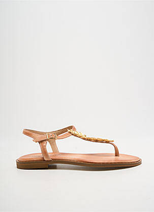 Șlapi maro KOTRIS femeie