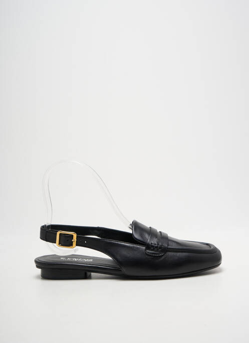 Sandale/Pantofi decupați negru REQINS femeie