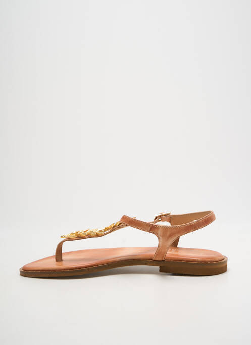 Șlapi maro KOTRIS femeie