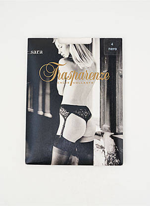 Colanți elasticitate negru TRASPARENZE femme