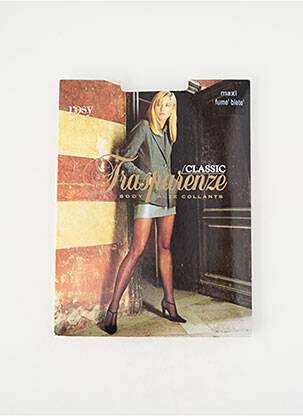 Colanți țesătură voal. gri TRASPARENZE femeie