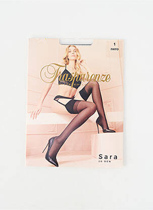 Colanți elasticitate negru TRASPARENZE femme