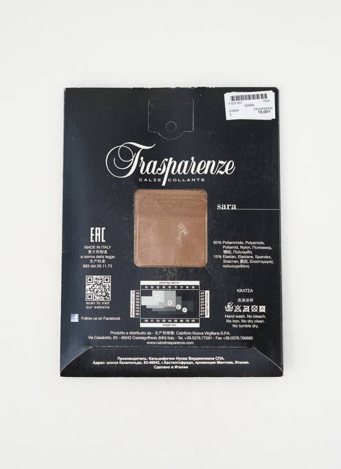 Colanți elasticitate piele TRASPARENZE femme