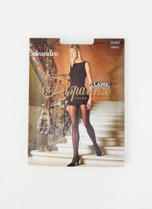 Colanți elasticitate negru TRASPARENZE femme