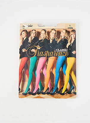 Colanți elasticitate violet închis TRASPARENZE femme