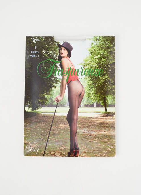 Colanți elasticitate negru TRASPARENZE femme