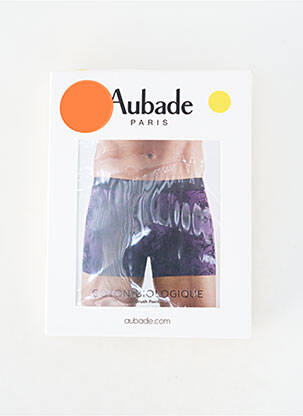 Boxer elasticitate violet AUBADE homme