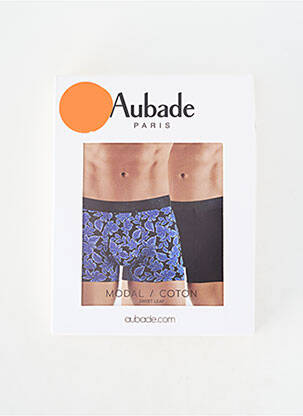 Boxer elasticitate albastru AUBADE homme