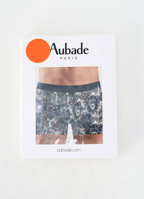 Boxer imprimeu fantezie negru AUBADE homme